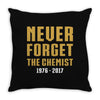 Never Forget The Chemist Throw Pillow