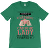 camping lady T-Shirt