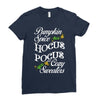pumpkin spice hocus pocus and cozy sweaters Ladies Fitted T-Shirt