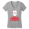 No Lives Matter Women's V-Neck T-Shirt