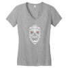 gamming skul Women's V-Neck T-Shirt