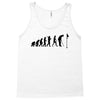 evolution of a golfer mens black golf t shirt top new Tank Top