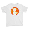 Kid Goku Saiyan With Dragon Ball 4 Star Youth Tee