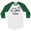 Hi Babe 3/4 Sleeve Shirt