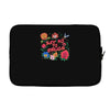learn from the flowers Laptop sleeve