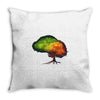 time leaves Throw Pillow