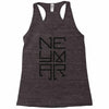 neyma black logo Racerback Tank