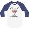 hearts queen of hearts 3/4 Sleeve Shirt