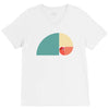 fibonacci golden ratio colorful V-Neck Tee