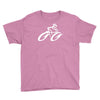cyclist road bike biking Youth Tee
