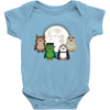 Monster porgs V1 Baby Onesie