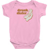 drunk dialer Baby Bodysuit