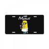 simpsons minion movie parody homer funny License Plate