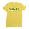 santa i'm a big fun Ladies Fitted T-Shirt