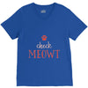 CHECK MEOWT CAT V-Neck Tee