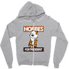 Hobbes For President Zipper Hoodie