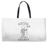 Best Dad in The Galaxy Weekender Totes