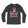 breast cancer pink ribbon Long Sleeve Shirts