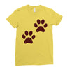 feet Ladies Fitted T-Shirt