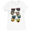 sunglass world Ladies Fitted T-Shirt