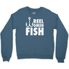 reel legend funn Crewneck Sweatshirt