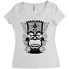 bart simpson Women's Triblend Scoop T-shirt