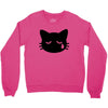 sad cat Crewneck Sweatshirt