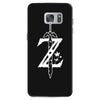 the legend of zelda - breath of the wild white logo Samsung Galaxy S7