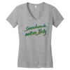 call me by your name somewhere in northern italy Women's V-Neck T-Shirt