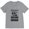 Never Underestimate A Pawpaw With An Engineer Degree V-Neck Tee