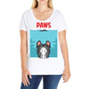 paws Ladies Curvy T-Shirt