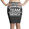 official drinking team 'merica Pencil Skirts