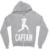 captain pinstripes Zipper Hoodie