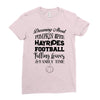 dreaming about pumpkin spice hayrides footbal falling leaves family ti Ladies Fitted T-Shirt