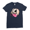 cute lop eared rabbit Ladies Fitted T-Shirt