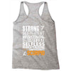 Strong Independent Motivated Scorpio Racerback Tank
