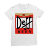 duff parody deff Ladies Fitted T-Shirt
