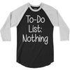 lazy day humour 3/4 Sleeve Shirt