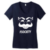 new mr robot fsociety Women's V-Neck T-Shirt
