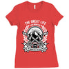 the mountains are calling Ladies Fitted T-Shirt