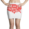 God Shed His Grace On Thee Mini Skirts