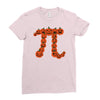 pumpkin pi Ladies Fitted T-Shirt