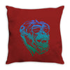 shaded ape Throw Pillow