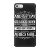 And 8th Day God Look Down So God Made A Aries Girl iPhone 7 Case