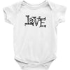 LOVE COUPLE Baby Bodysuit