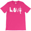 love  funny weapons retro war urban art guns knife cool peace T-Shirt