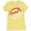trainer inside Ladies Fitted T-Shirt