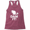 dam it! Racerback Tank
