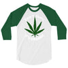 don't panic it's organic   marijuana 3/4 Sleeve Shirt