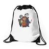 ded, dead, and deadly Drawstring Bags